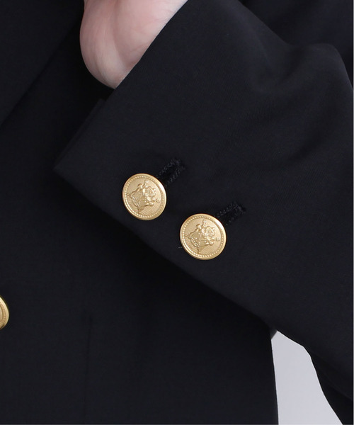 CHILD WOMAN（チャイルドウーマン）の「2/72トロ　スーパー100　ダブル釦ジャケット（テーラードジャケット・レディース・ネイビー・FREE）」の7枚目の写真