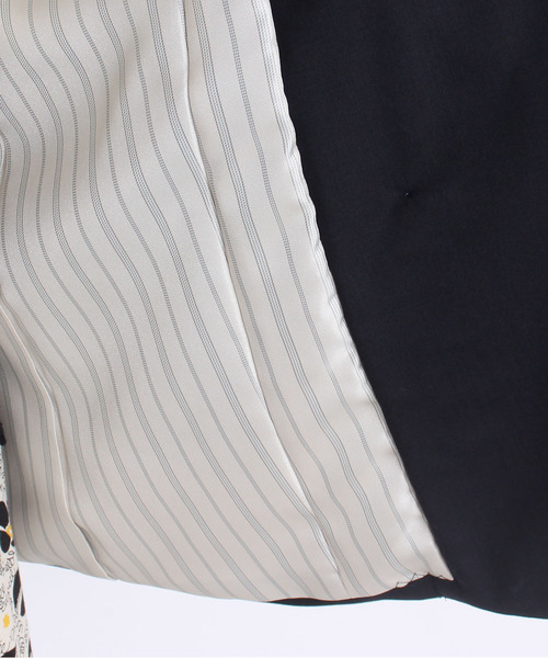 CHILD WOMAN（チャイルドウーマン）の「2/72トロ　スーパー100　ダブル釦ジャケット（テーラードジャケット・レディース・ネイビー・FREE）」の10枚目の写真