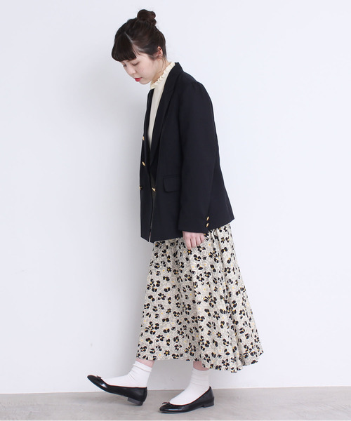 CHILD WOMAN（チャイルドウーマン）の「2/72トロ　スーパー100　ダブル釦ジャケット（テーラードジャケット・レディース・ネイビー・FREE）」の11枚目の写真