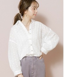 flower | フラワリースキッパーシャツ(シャツ/ブラウス)