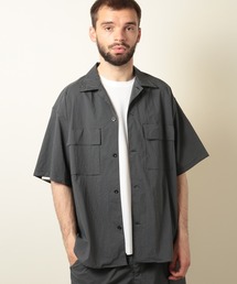 MEN'S BIGI（メンズビギ）の「ピンチェックCPOハーフシャツブルゾン（シャツ/ブラウス・メンズ）」