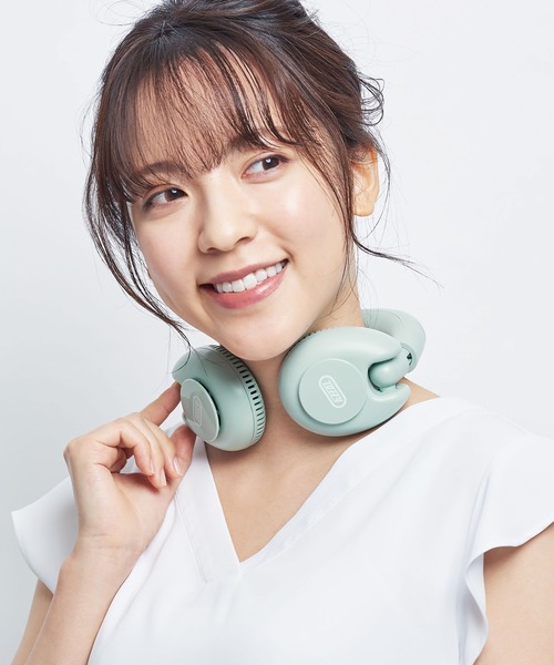 Toffy（トフィー）の「【Toffy/トフィー】 ハンズフリーネッククーラー＜充電式＞（生活家電・レディース・ホワイト/ブラック/アクア・FREE）」の15枚目の写真