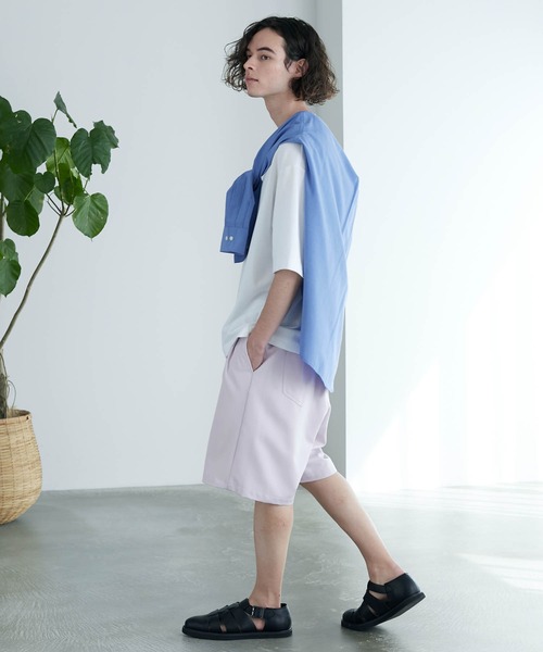 Munsingwear 【ENVOY】はっ水 ストレッチ ショートパンツ