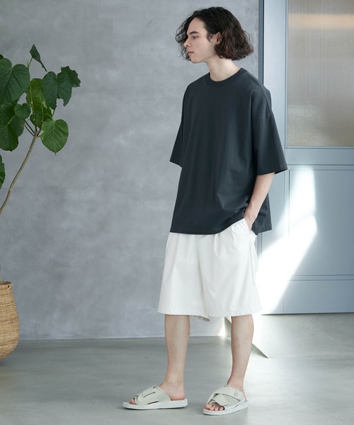ワイドシルエットTRストレッチショートパンツ MONO-MART│MONO