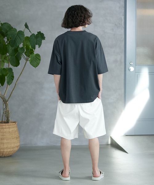 ワイドシルエットTRストレッチショートパンツ MONO-MART│MONO
