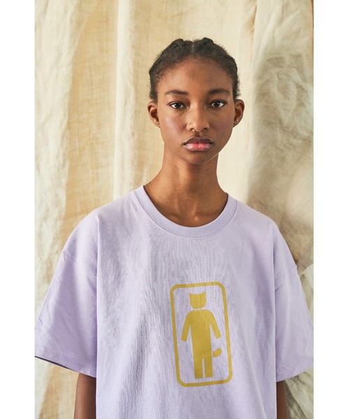 AlexanderLeeChang（アレキサンダーリーチャン）の「AlexanderLeeChang/アレキサンダーリーチャン NYANCOFFEE TEE（Tシャツ/カットソー・メンズ・ホワイト/ライトパープル/ネイビー/グリーン・3/4/2）」の17枚目の写真