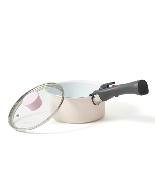 Francfranc(フランフラン)の「GO TABLE 鍋・フライパン5点セット ピンク(鍋/フライパン・レディース・ピンク・FREE)」の4枚目の写真