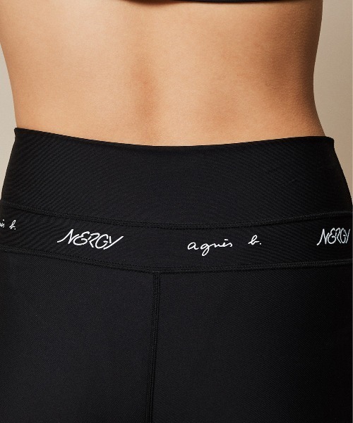 週末限定値下！【agnes b.×NERGY】水陸両用＆UV スポーツレギンス NERGY(ナージー) / ＜好評につき追加！＞【agnes b.×NERGY】水陸