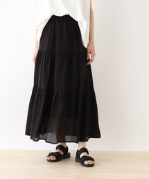SHOO・LA・RUE | オーガンジーティアードスカート(スカート)