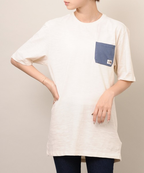 THE NORTH FACE（ザノースフェイス）の「THE NORTH FACE (ザ・ノース フェイス) FACE CAMPEN TEE Tシャツ（Tシャツ/カットソー・レディース・ホワイト・M/S/L/XL）」の12枚目の写真