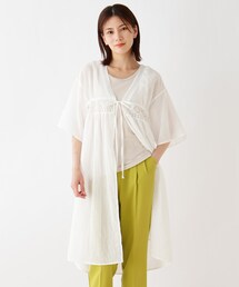 SHOO・LA・RUE | 【2点セット】レース切り替えガウンワンピースセット(ワンピース)