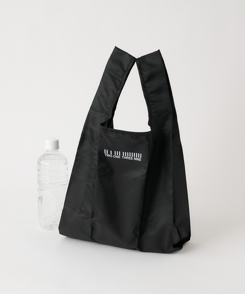 COLONY 2139（コロニートゥーワンスリーナイン）の「ミニショッパーエコバッグ（エコバッグ/サブバッグ・レディース・ブラック系その他2/その他35/ブラック系その他3/ブラック・FREE）」の2枚目の写真