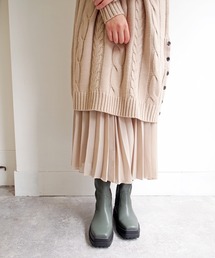 byあしながおじさん | 厚底ストレッチブーツ　-8710379(ブーツ)