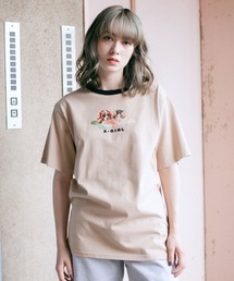 X-girl | DOG & CAT ANGEL S/S TEE(Tシャツ/カットソー)