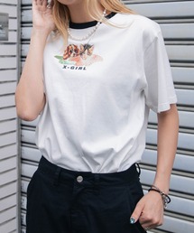 X-girl | DOG & CAT ANGEL S/S TEE(Tシャツ/カットソー)