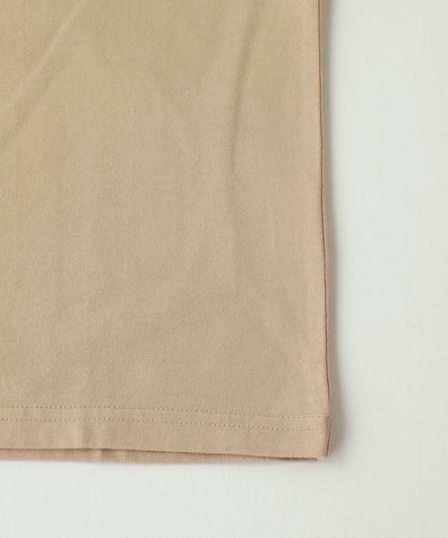 X-girl（エックスガール）の「DOG & CAT ANGEL S/S TEE（Tシャツ/カットソー・レディース・ホワイト/ベージュ/ブラック/ライトパープル・S/L/XS/M）」の12枚目の写真