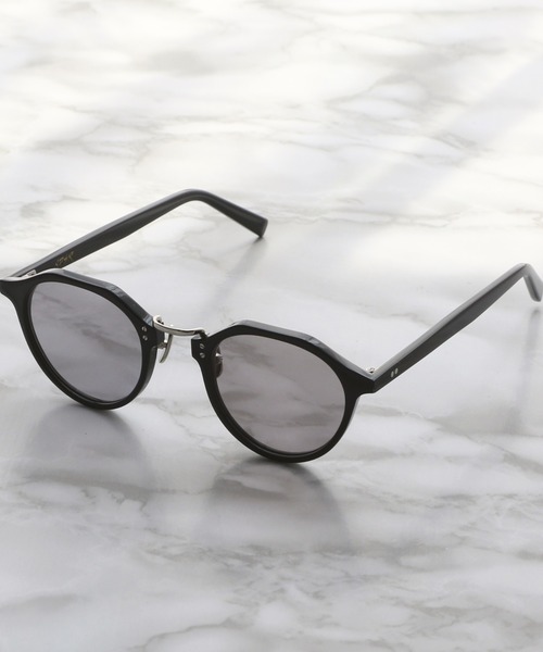 A.D.S.R.（エーディーエスアール）の「A.D.S.R. SUNGLASSES SATCHMO（サングラス・レディース・グレー/シルバー/ブラック/グリーン・FREE）」の3枚目の写真