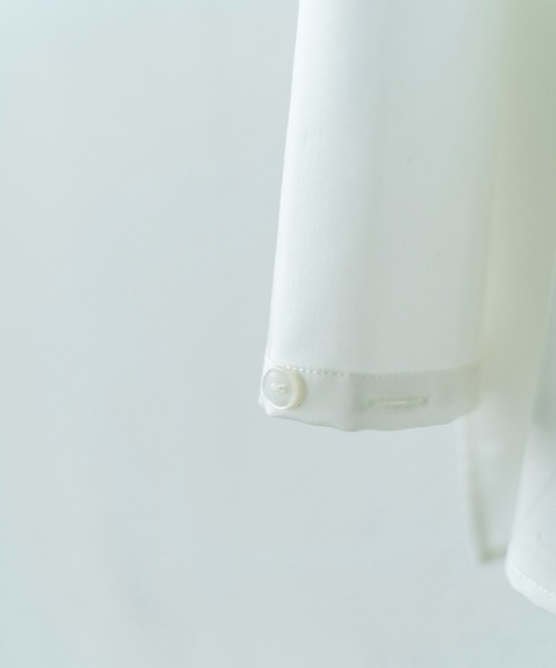 Utusiyo（ウツシヨ）の「shirt 無彩（シャツ/ブラウス・メンズ・ホワイト/ブラック・MEDIUM/LARGE）」の15枚目の写真