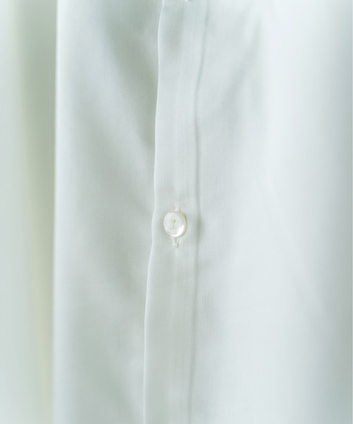 Utusiyo（ウツシヨ）の「shirt 無彩（シャツ/ブラウス・メンズ・ホワイト/ブラック・MEDIUM/LARGE）」の16枚目の写真