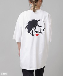 Disney | 【Disney/ディズニー】クルエラ バックプリント ビッグTシャツ(Tシャツ/カットソー)