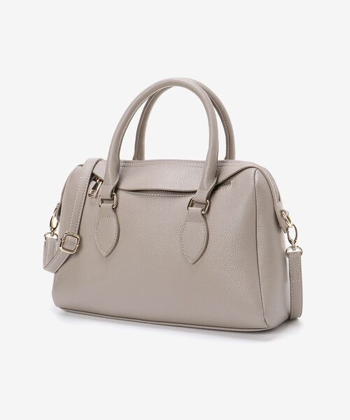 MAJESTIC LEGON（マジェスティックレゴン）の「レディボストンバッグ（ボストンバッグ・レディース・グレイッシュベージュ/ブラウン系その他2/ブラック・FREE）」の13枚目の写真