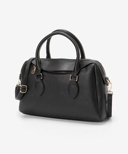 MAJESTIC LEGON（マジェスティックレゴン）の「レディボストンバッグ（ボストンバッグ・レディース・グレイッシュベージュ/ブラウン系その他2/ブラック・FREE）」の21枚目の写真