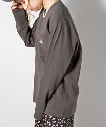DANTON | 【DANTON/ダントン】ポケット付きロングスリーブTシャツ#JD-9077(Tシャツ/カットソー)