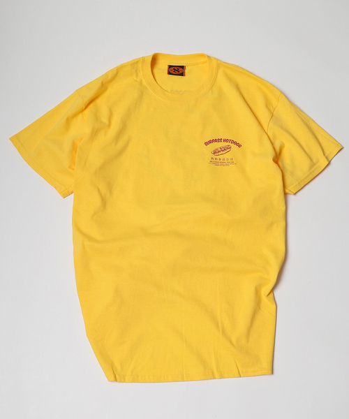 JOURNAL STANDARD（ジャーナルスタンダード）の「【Surpass Hotdogg×NEIGHBOR FOOOD！！】 Tシャツ3（Tシャツ/カットソー・メンズ・イエロー/ホワイト・LARGE/X-LARGE/MEDIUM）」の4枚目の写真