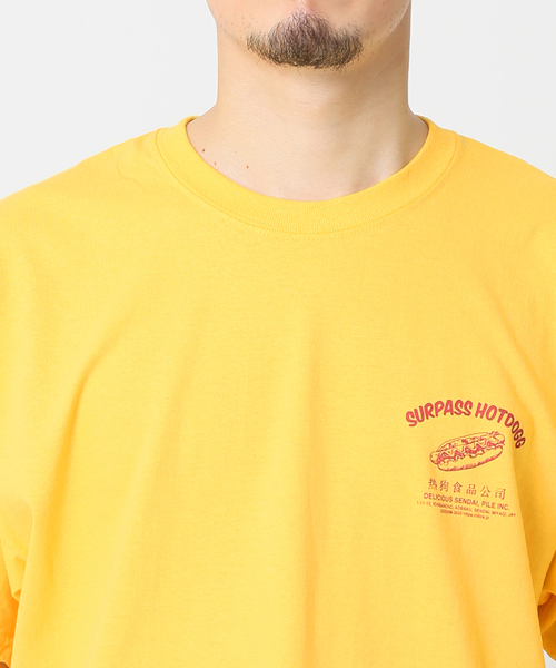 JOURNAL STANDARD（ジャーナルスタンダード）の「【Surpass Hotdogg×NEIGHBOR FOOOD！！】 Tシャツ3（Tシャツ/カットソー・メンズ・イエロー/ホワイト・LARGE/X-LARGE/MEDIUM）」の10枚目の写真