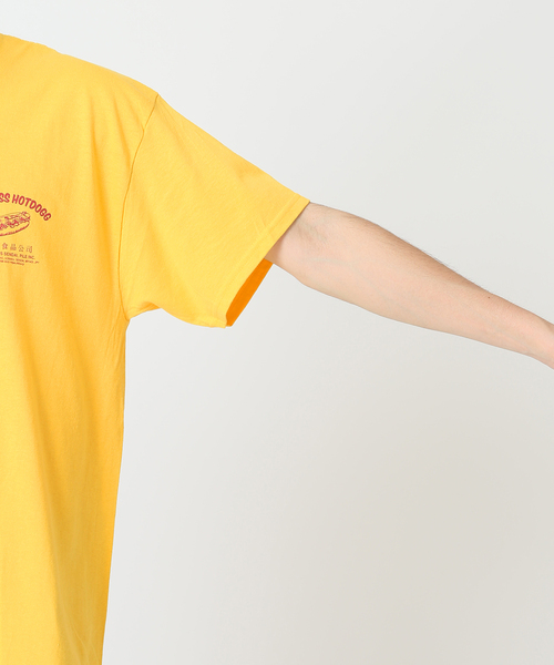 JOURNAL STANDARD（ジャーナルスタンダード）の「【Surpass Hotdogg×NEIGHBOR FOOOD！！】 Tシャツ3（Tシャツ/カットソー・メンズ・イエロー/ホワイト・LARGE/X-LARGE/MEDIUM）」の11枚目の写真