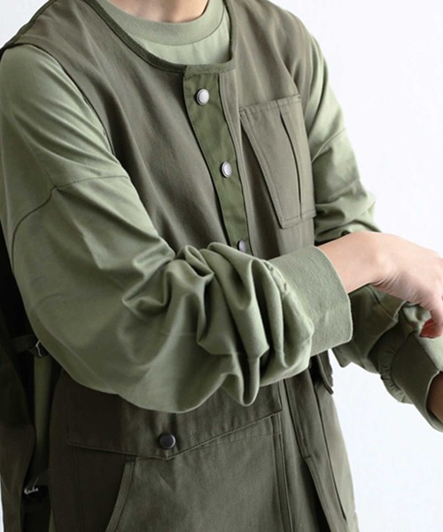 antiqua(アンティカ)の「ベスト(ベスト・レディース・カーキ・FREE)」の14枚目の写真