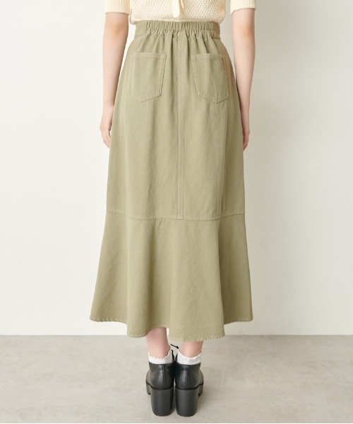 OLIVE des OLIVE(オリーブデオリーブ)の「今年のキブン的にマーメイドスカート(スカート・レディース・ブラウン/グレー/ブラック/ワンウォッシュ/オリーブ/ピンク・SMALL/MEDIUM)」の17枚目の写真