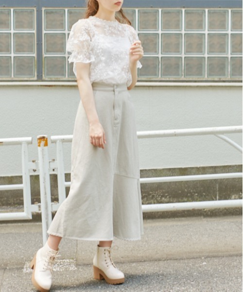 OLIVE des OLIVE(オリーブデオリーブ)の「今年のキブン的にマーメイドスカート(スカート・レディース・ブラウン/グレー/ブラック/ワンウォッシュ/オリーブ/ピンク・SMALL/MEDIUM)」の20枚目の写真