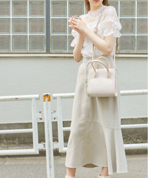 OLIVE des OLIVE(オリーブデオリーブ)の「今年のキブン的にマーメイドスカート(スカート・レディース・ブラウン/グレー/ブラック/ワンウォッシュ/オリーブ/ピンク・SMALL/MEDIUM)」の11枚目の写真