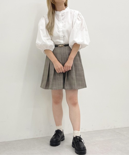 apres jour（アプレジュール）の「アソート袖ボリュームシャツ【ZOZOTOWN限定アイテム】（シャツ/ブラウス・レディース・オフホワイト/モカ/グリーン系その他・フリー/X-LARGE）」の9枚目の写真