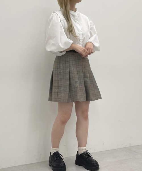 apres jour（アプレジュール）の「アソート袖ボリュームシャツ【ZOZOTOWN限定アイテム】（シャツ/ブラウス・レディース・オフホワイト/モカ/グリーン系その他・フリー/X-LARGE）」の10枚目の写真