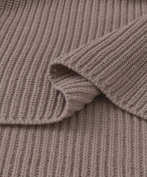 URBAN RESEARCH DOORS（アーバンリサーチドアーズ）の「コットン畦ニットベスト（ニット/セーター・レディース・ライトグレー/アイボリー・ONE）」の13枚目の写真