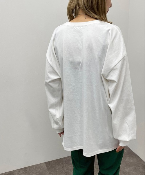 apres jour mignon（アプレジュールミニョン）の「アソートヴィンテージロンＴ【ZOZOTOWN限定アイテム】（Tシャツ/カットソー・レディース・その他/ホワイト系その他2/ブラック/ホワイト系その他3/ナチュラル/ブラック系その他2/ホワイト系その他/オフホワイト/ブラック系その他・X-LARGE/フリー）」の16枚目の写真