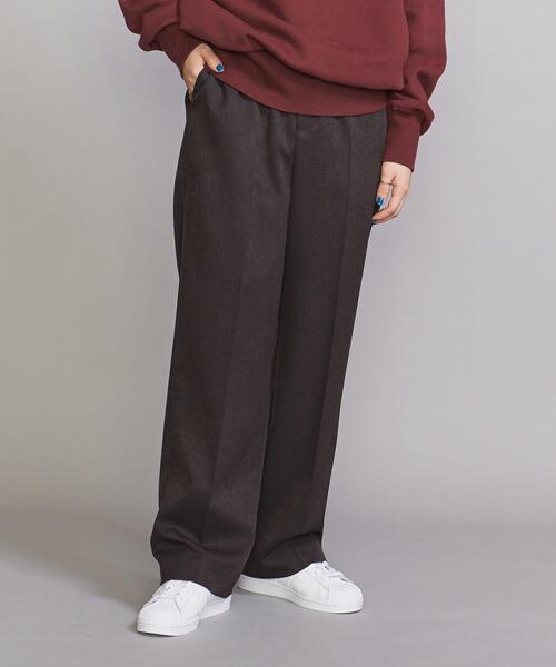 BEAUTY&YOUTH UNITED ARROWS（ビューティーアンドユースユナイテッドアローズ）の「BY ウールライクドローストイージーパンツ -ウォッシャブル- ∴（その他パンツ・レディース・ダークグレー/ベージュ/マスタード/レッド/モカ・M/L/S）」の17枚目の写真