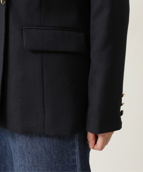 NATURAL BEAUTY BASIC（ナチュラルビューティーベーシック）の「ダブルブレストジャケット（テーラードジャケット・レディース・ブラウン/ネイビー・SMALL/MEDIUM）」の17枚目の写真