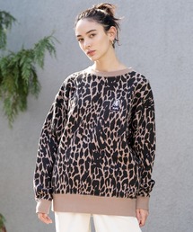 X-girl | FACE EMBROIDERY CREW SWEAT TOP(スウェット)