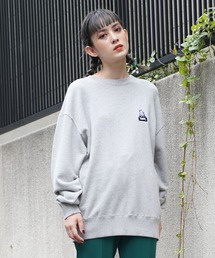 X-girl | FACE EMBROIDERY CREW SWEAT TOP(スウェット)