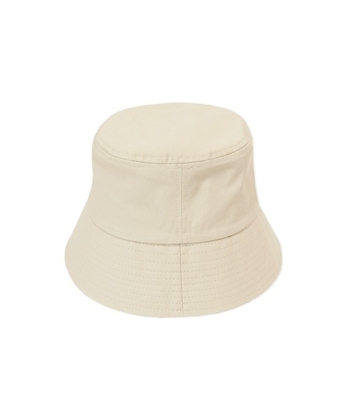 ANDGEEBEE(アンジービー)の「【UNISEX】AGツイルバケットハット(ハット・レディース・ブラック/グレー/アイボリー・MEDIUM)」の4枚目の写真