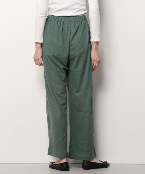 NAVY（ネイビー）の「NAVY ネイビー 両面起毛スムース ワイドイージーパンツ（その他パンツ・レディース・ブラック/ベージュ/パープル/カーキ・M/L）」の6枚目の写真