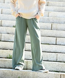 NAVY | NAVY ネイビー 両面起毛スムース ワイドイージーパンツ(その他パンツ)