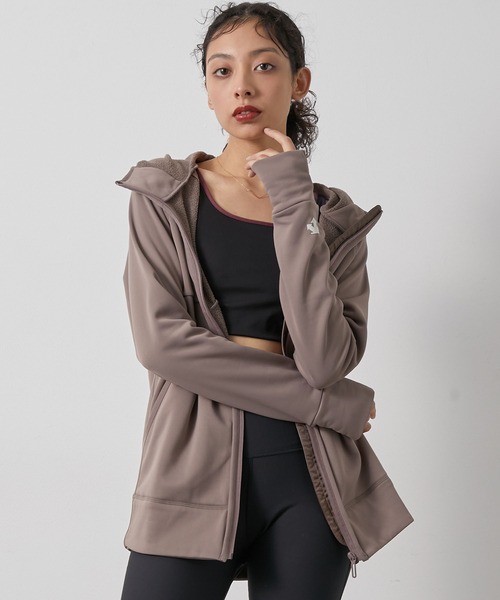 【NERGY×DESCENTE】HEAT NAVIフルジップパーカー