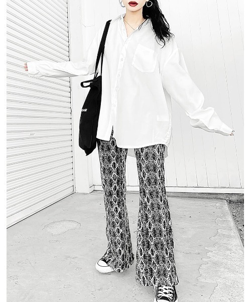 LVEU.(ラブユ.)の「Message print shirt / メッセージプリントシャツ(Ai select)(シャツ/ブラウス・レディース・ホワイト・FREE)」の8枚目の写真