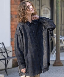 CASPER JOHN | Jacquard huge shirts/ジャガードヒュージシャツ(シャツ/ブラウス)