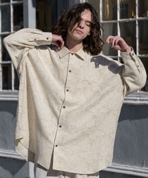 CASPER JOHN | Jacquard huge shirts/ãžã£ã¬ãŒããã¥ãŒãžã·ã£ã(ã·ã£ã/ãã©ãŠã¹)
