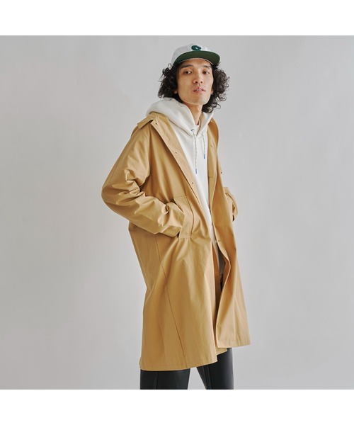 CPCM(シーピーシーエム)の「コットンビッグステンカラーコート(ステンカラーコート・メンズ・ベージュ/ブラック・LARGE/MEDIUM)」の19枚目の写真